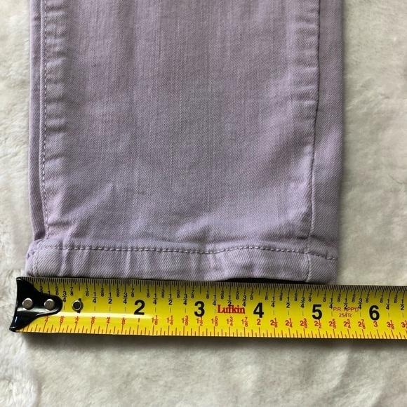 Buffalo David Bitton "Aubrey" Lilac Ankle Grazer Jeans 10 - Picture 9 of 9